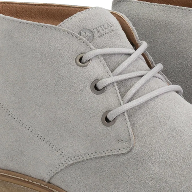Redhill Herren - Halbhohe Schnürschuhe - Wildleder - Grau
