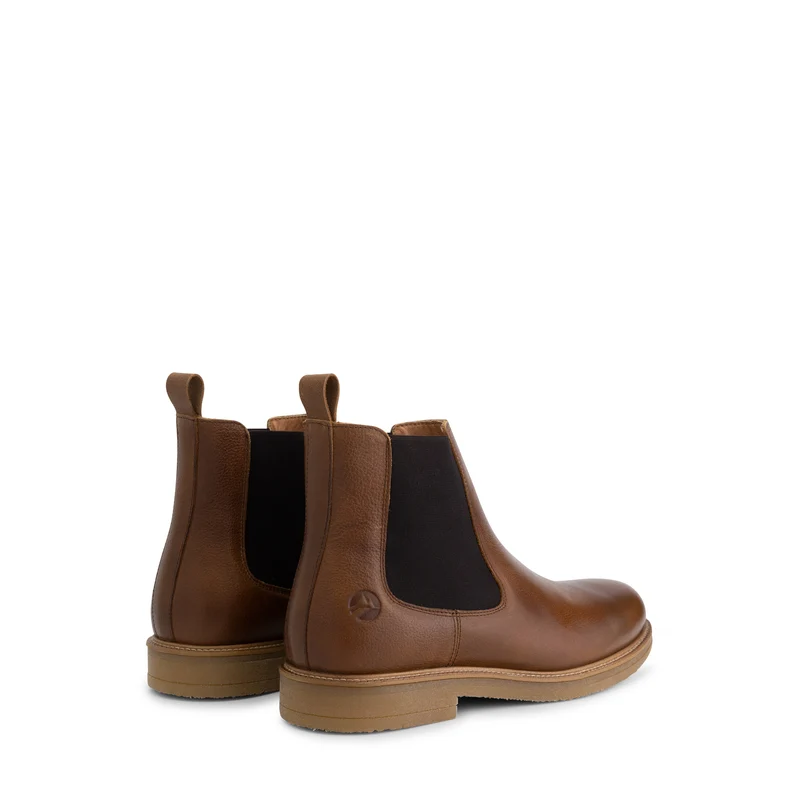 Egleton Herren - Chelsea-Boot - Leder – Cognac