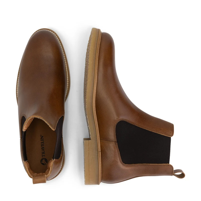 Egleton Herren - Chelsea-Boot - Leder – Cognac