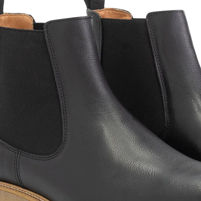 Egleton Herren - Chelsea-Boot - Leder – Schwarz