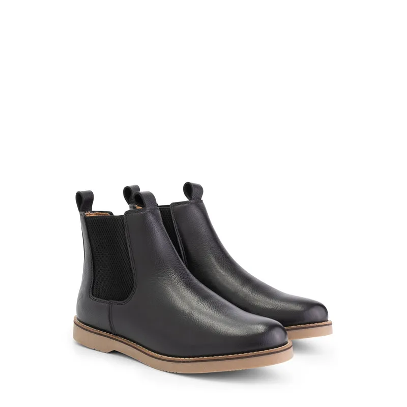 Charente Damen - Stiefelette - Leder - Schwarz