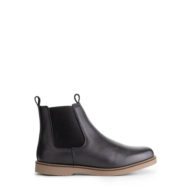 Charente Damen - Stiefelette - Leder - Schwarz