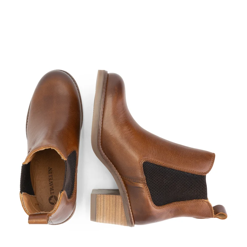 Ivry Damen – Chelsea-Stiefel – Cognac