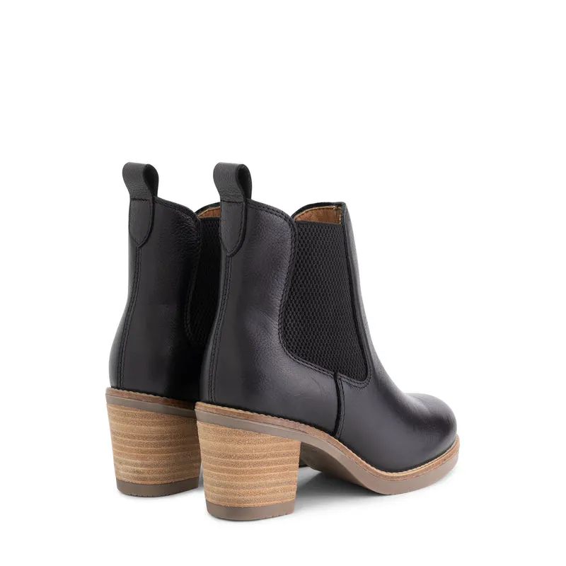 Ivry Damen – Chelsea-Stiefel – Schwarz