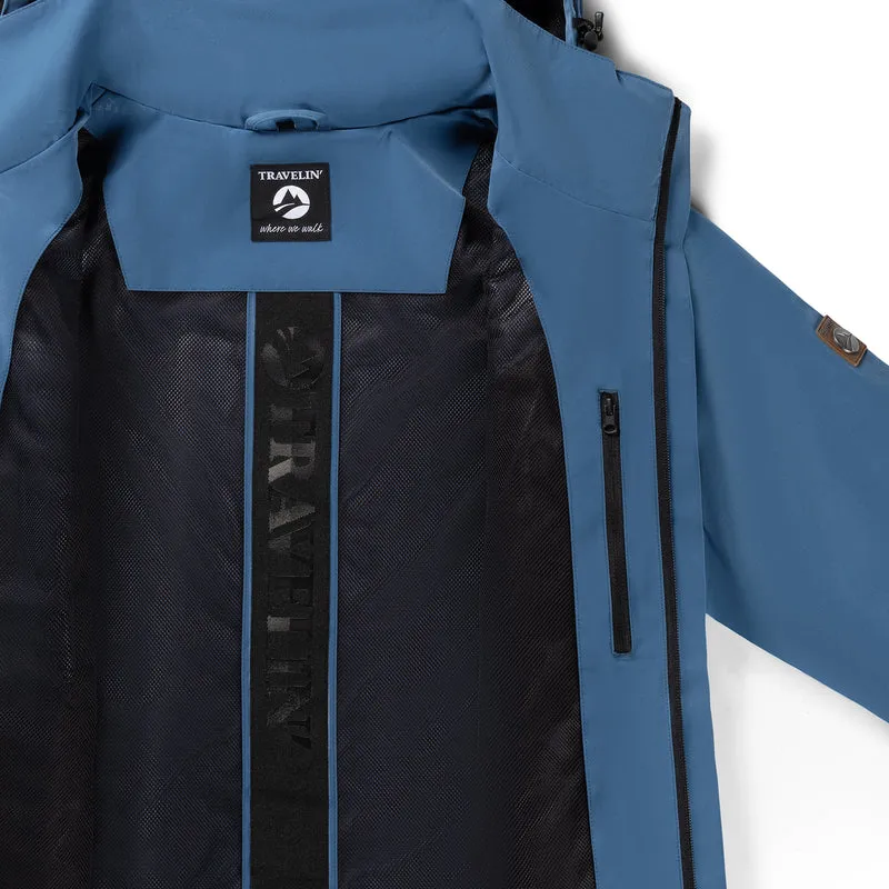 Aron Herren - Hardshell-Jacke - Wasserdicht - Blau