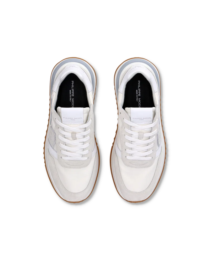 Men's Tropez 2.1 Low-Top Sneakers in Nylon And Leather, White
