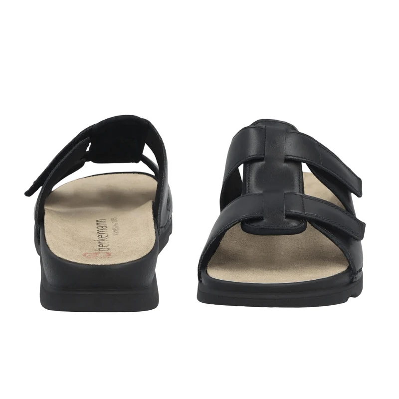 Berkemann dameslipper - Sort læder