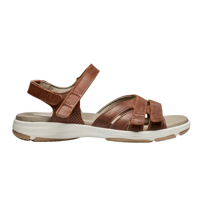 New Feet bred damesandal - Brun