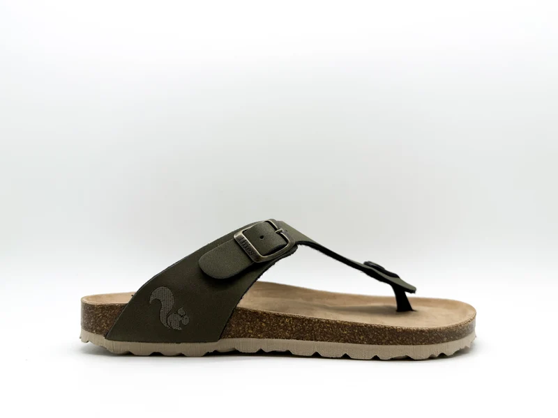 thies 1856 ® Eco Bio Thong Sandal vegan seaweed