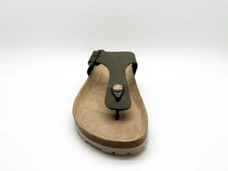 thies 1856 ® Eco Bio Thong Sandal vegan seaweed
