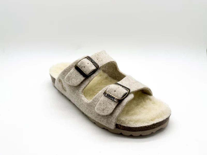 thies 1856 ® Recycled Wool Sandal beige