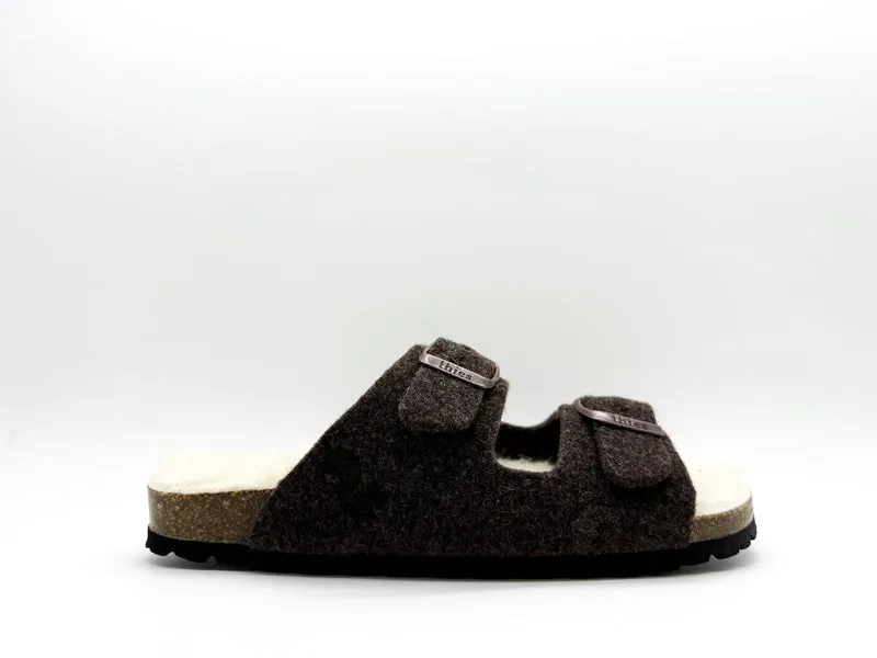 thies 1856 ® Recycled Wool Sandal marron