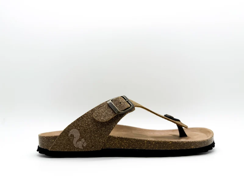 thies 1856 ® Eco Palm Thong Sandal natural palm