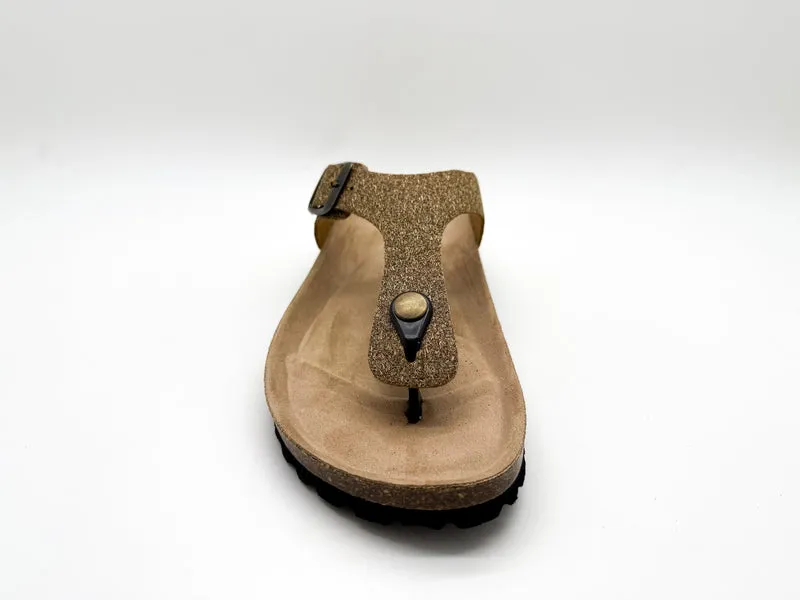 thies 1856 ® Eco Palm Thong Sandal natural palm