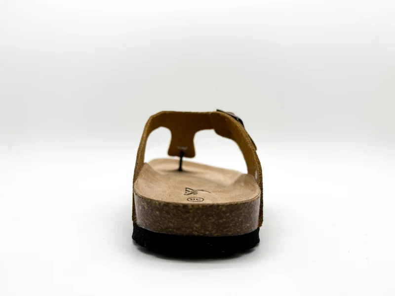 thies 1856 ® Eco Palm Thong Sandal natural palm