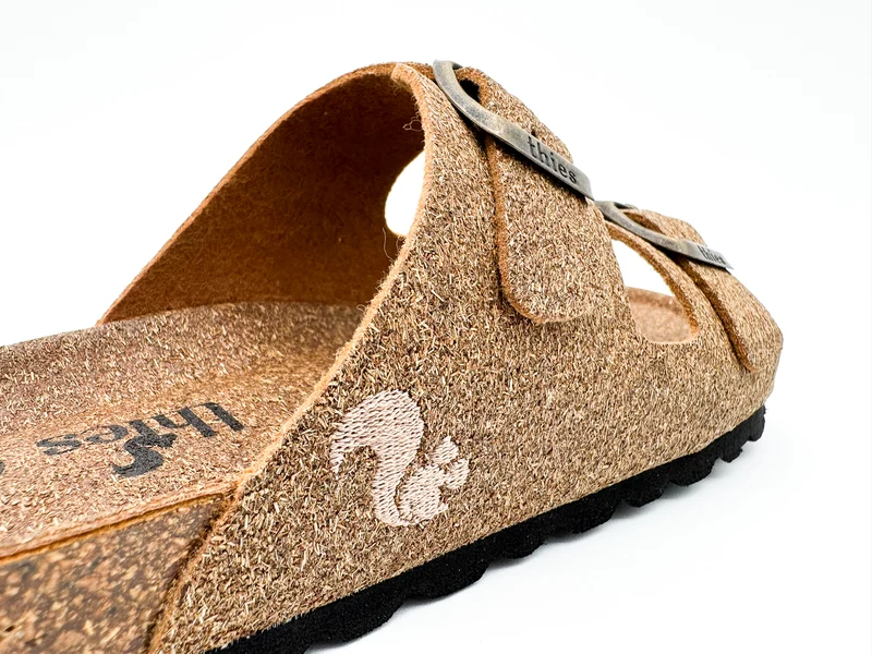 thies 1856 ® Eco Palm Sandal vegan natural palm