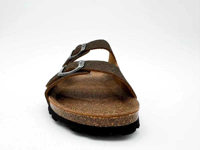 thies 1856 ® Eco Palm Sandal vegan dark palm