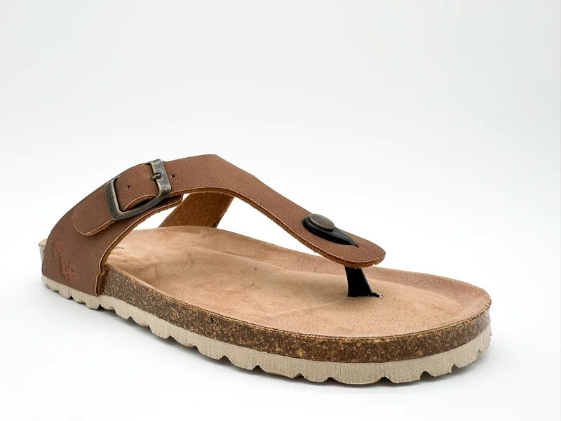 thies 1856 ® Eco Bio Thong Sandal vegan cinnamon