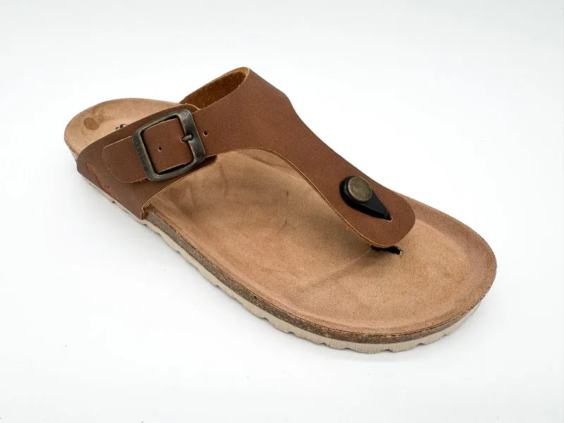 thies 1856 ® Eco Bio Thong Sandal vegan cinnamon