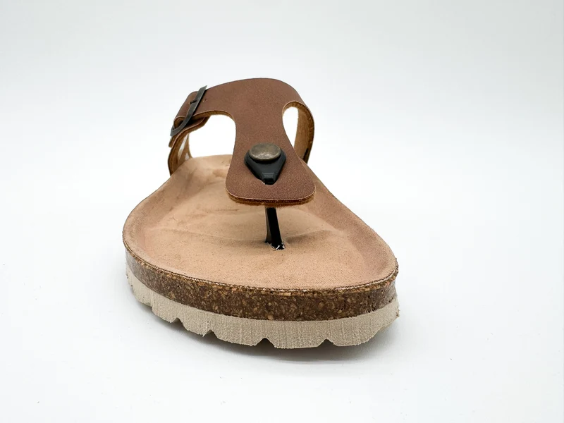 thies 1856 ® Eco Bio Thong Sandal vegan cinnamon