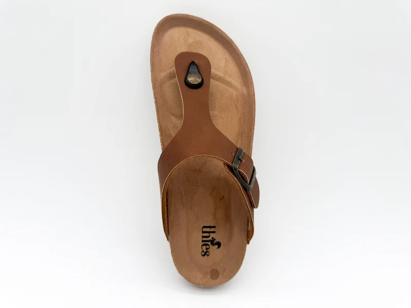 thies 1856 ® Eco Bio Thong Sandal vegan cinnamon