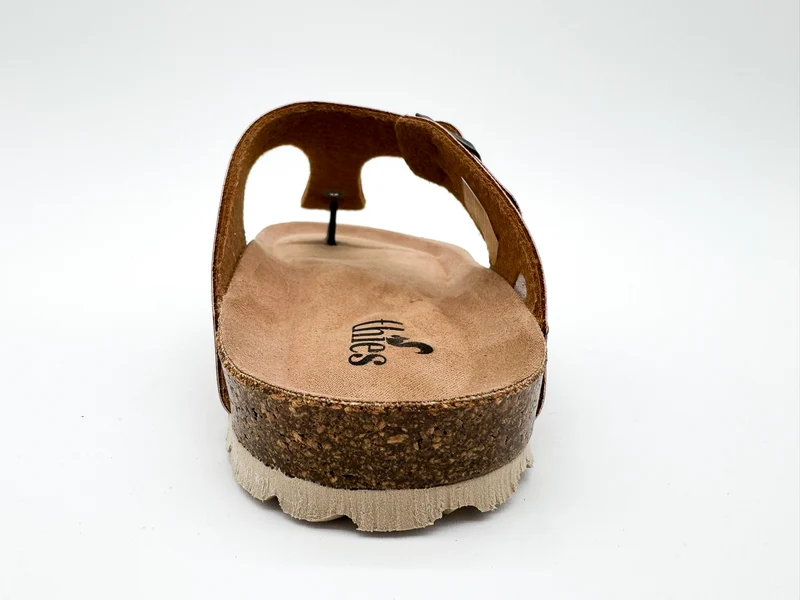 thies 1856 ® Eco Bio Thong Sandal vegan cinnamon