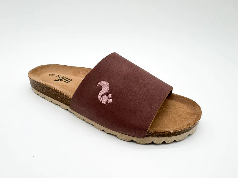 thies 1856 ® Eco Pool Slide vegan malva
