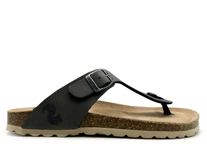 thies 1856 ® Eco Bio Thong Sandal vegan stonehenge
