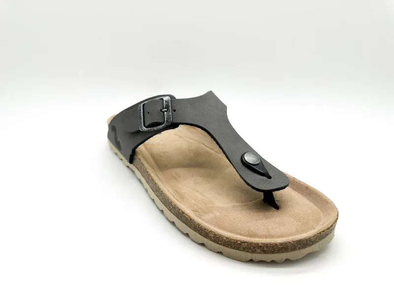 thies 1856 ® Eco Bio Thong Sandal vegan stonehenge