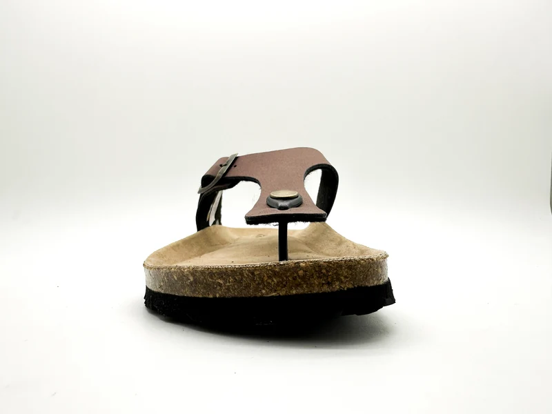 thies 1856 ® Eco Bio Thong Sandal vegan chocolate
