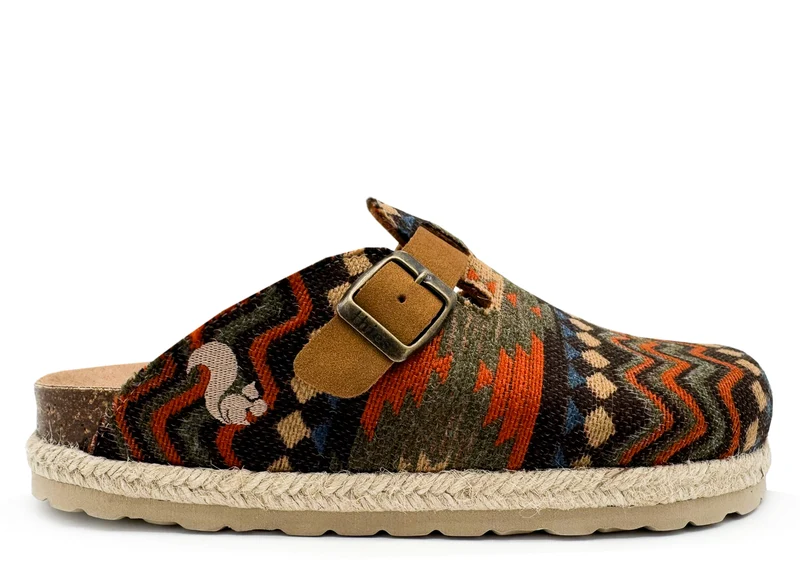 thies 1856 ® Eco Bio Yosemite Clog vegan red blue