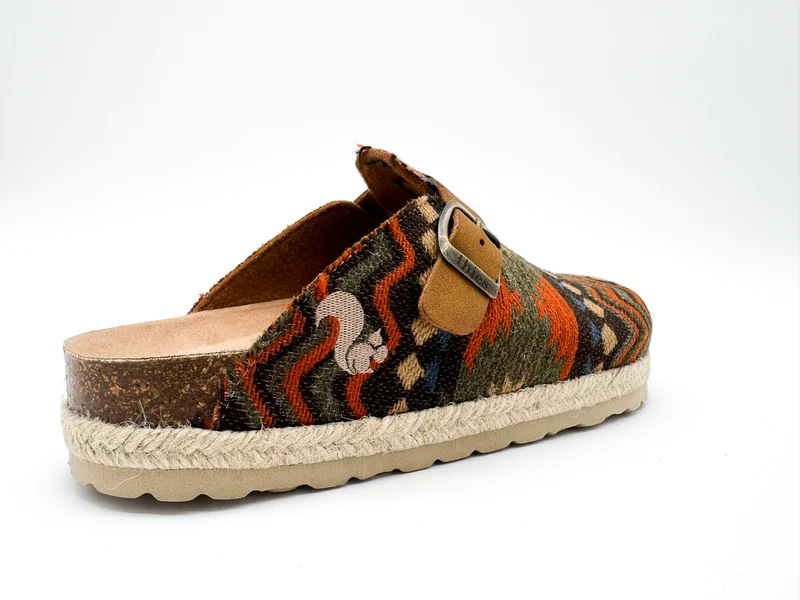 thies 1856 ® Eco Bio Yosemite Clog vegan red blue