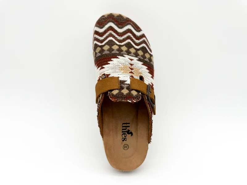 thies 1856 ® Eco Bio Yosemite Clog vegan brown