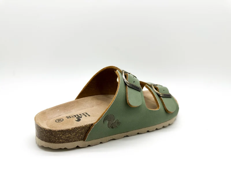 thies 1856 ® Eco Bio Sandal vegan basil