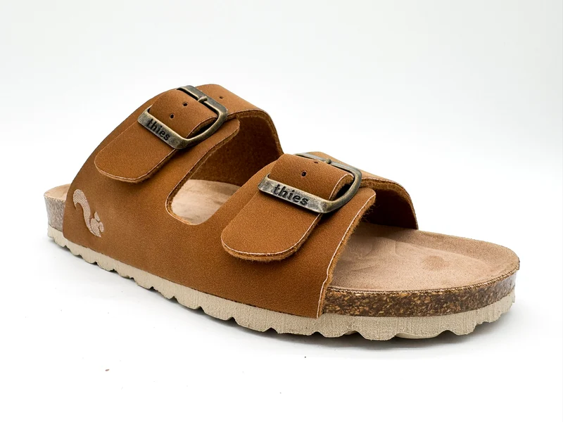 thies 1856 ® Eco Bio Sandal vegan caramel
