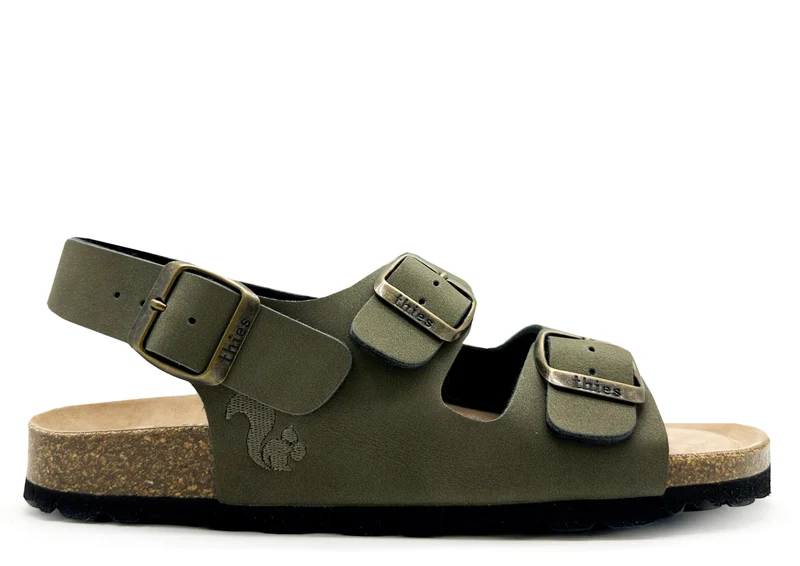 thies 1856 ® Eco Bio Backstrap Sandal vegan seaweed