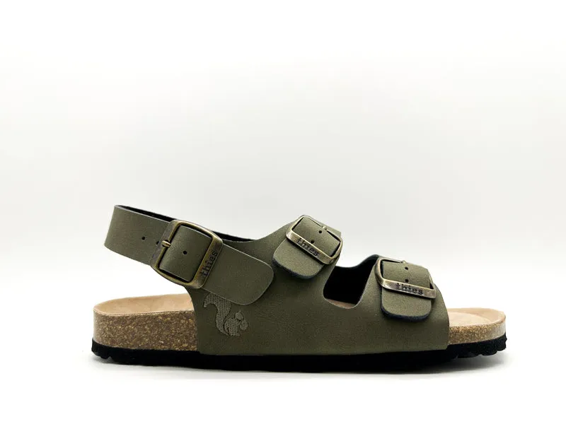 thies 1856 ® Eco Bio Backstrap Sandal vegan seaweed
