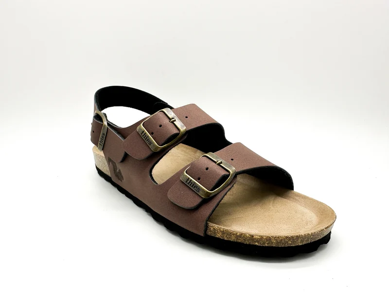 thies 1856 ® Eco Bio Backstrap Sandal vegan chocolate