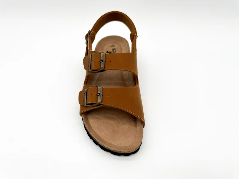 thies 1856 ® Eco Bio Backstrap Sandal vegan caramel