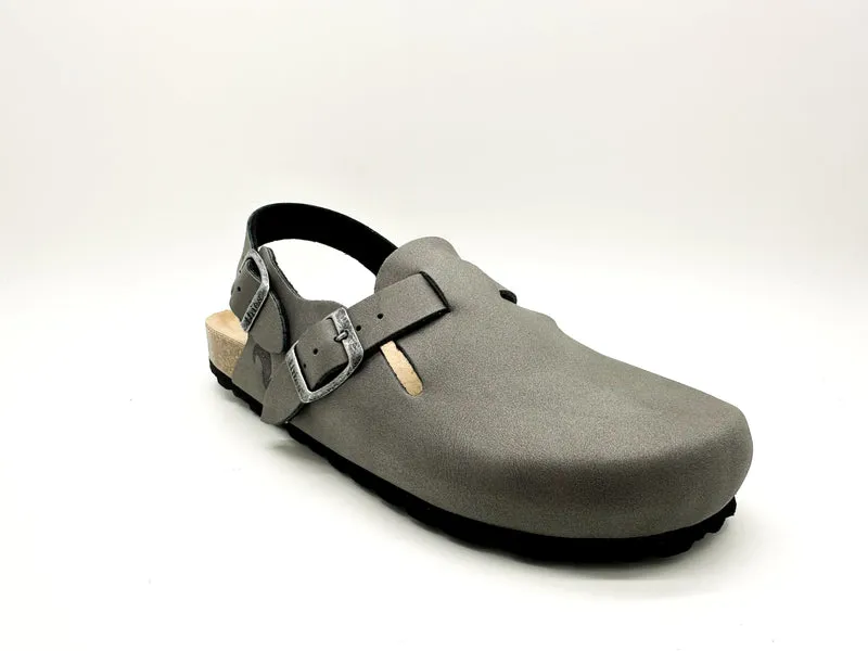thies 1856 ® Eco Bio Backstrap Clog vegan stonehenge