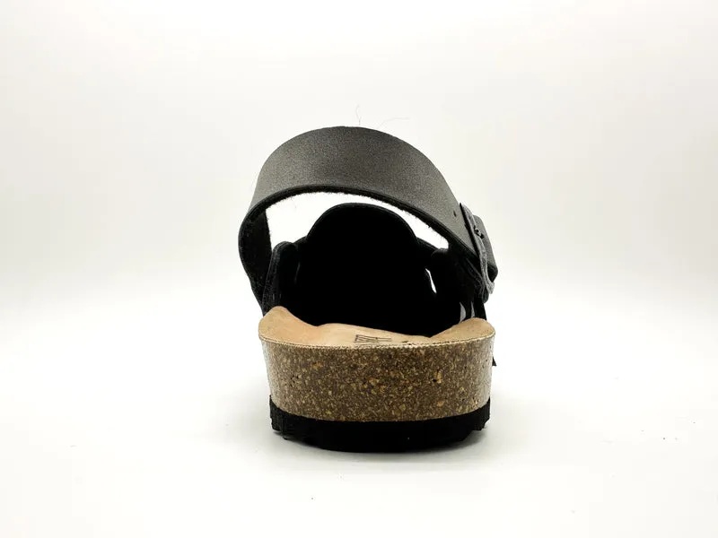 thies 1856 ® Eco Bio Backstrap Clog vegan stonehenge