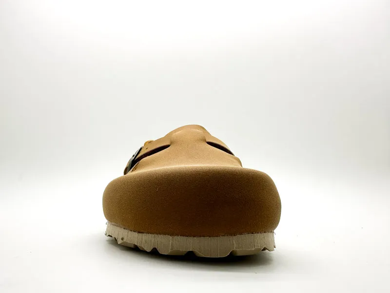 thies 1856 ® Eco Bio Backstrap Clog vegan caramel