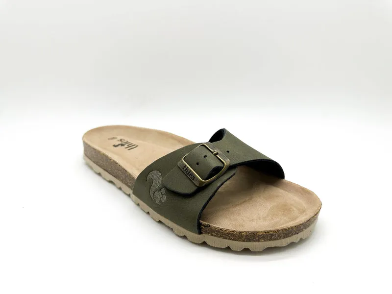 thies 1856 ® Eco Bio Strap Sandal vegan seaweed