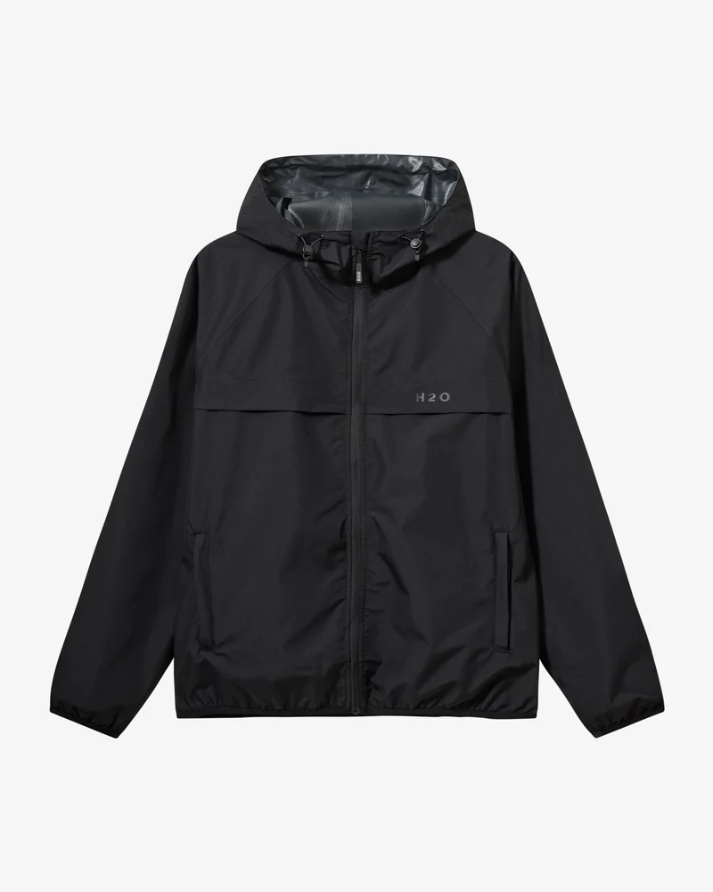 Rømø LW Packable Rain Jacket - Black