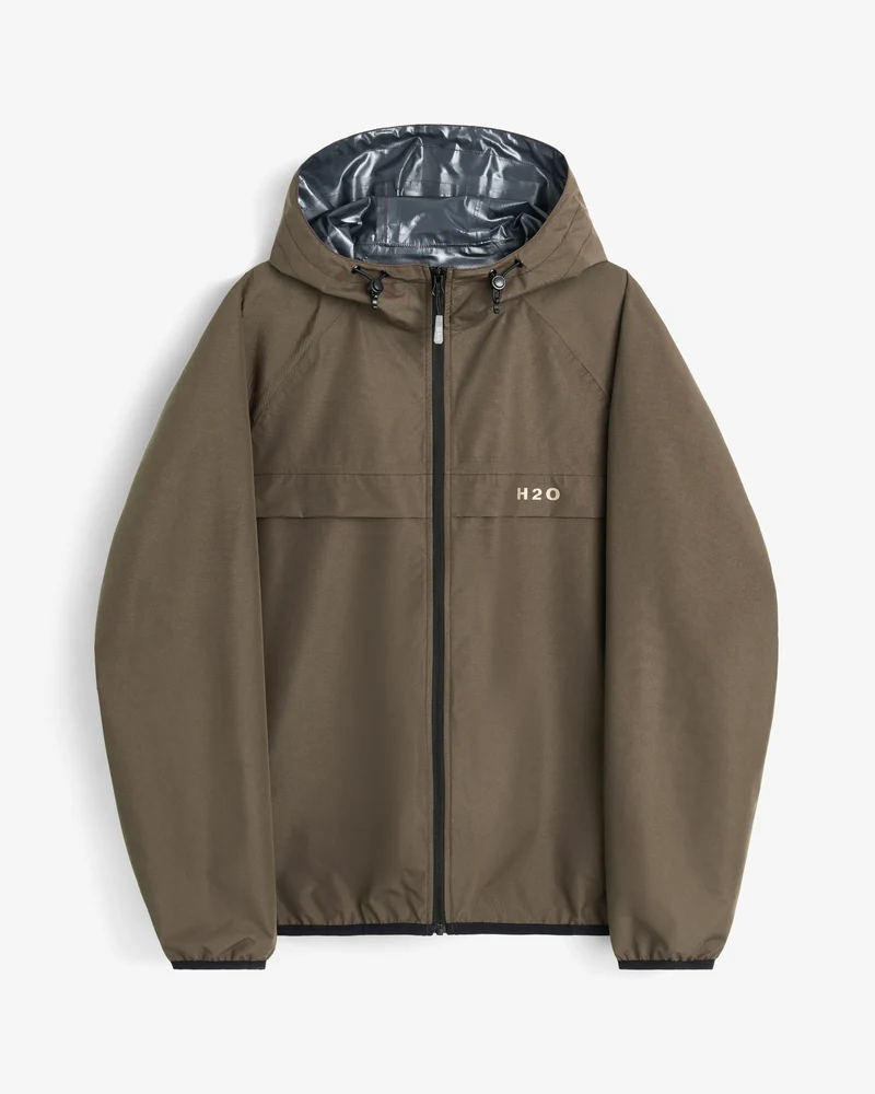 Rømø LW Packable Rain Jacket - Dusty Oak