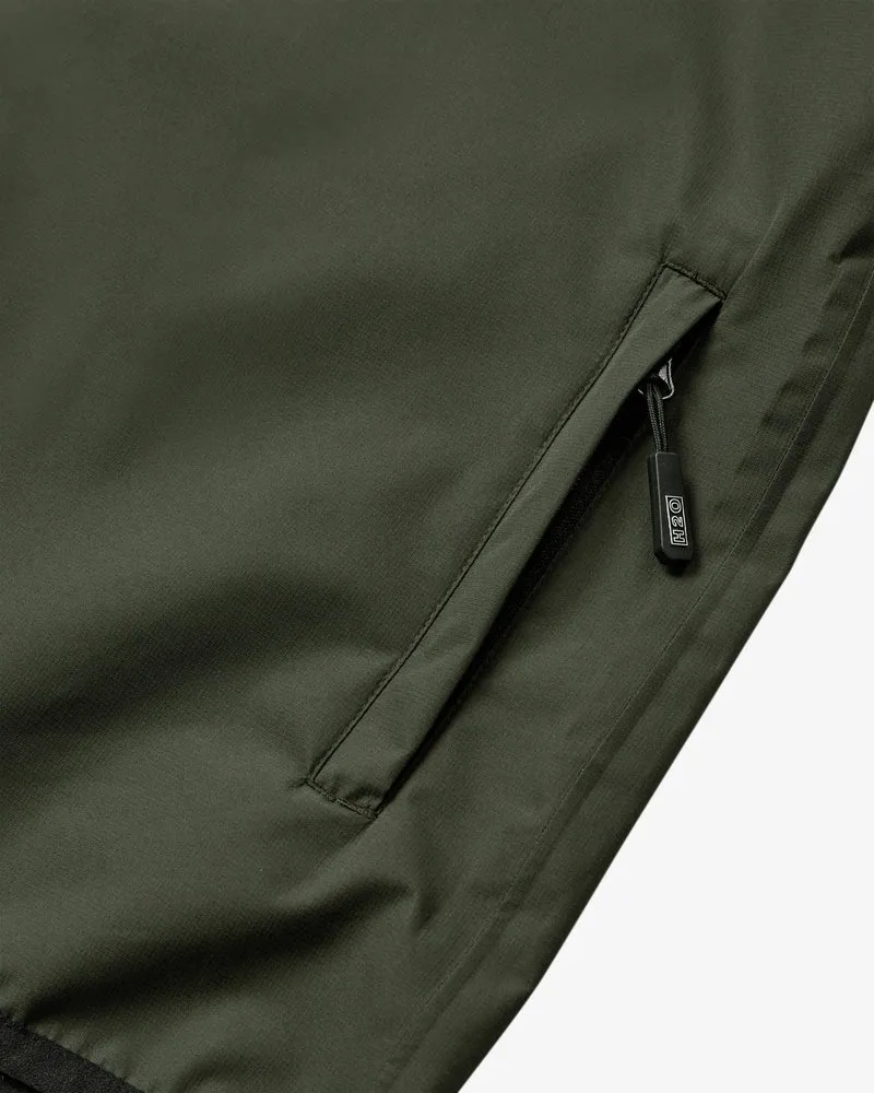 Rømø LW Packable Rain Jacket - Army