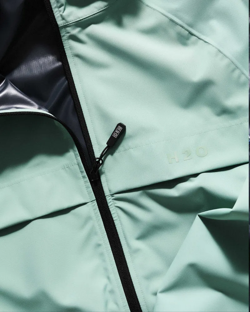 Rømø LW Packable Rain Jacket - Sea Grass