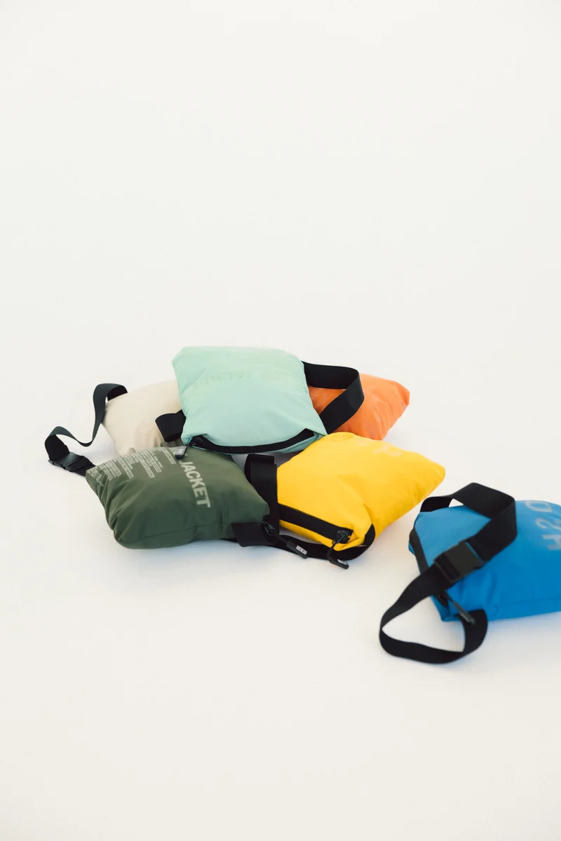 Rømø LW Packable Rain Jacket - Sea Grass