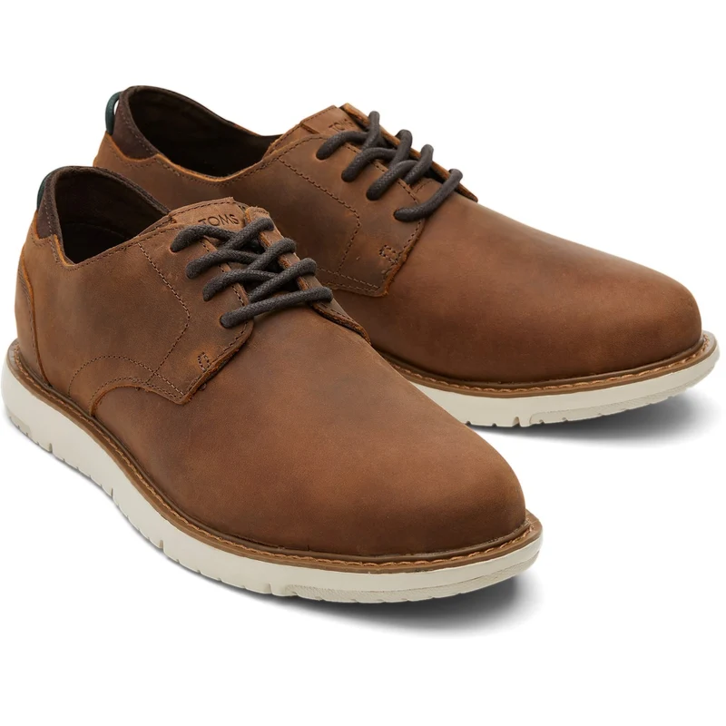 TOMS Navi Oxford Herrenschuh | Topasbraun