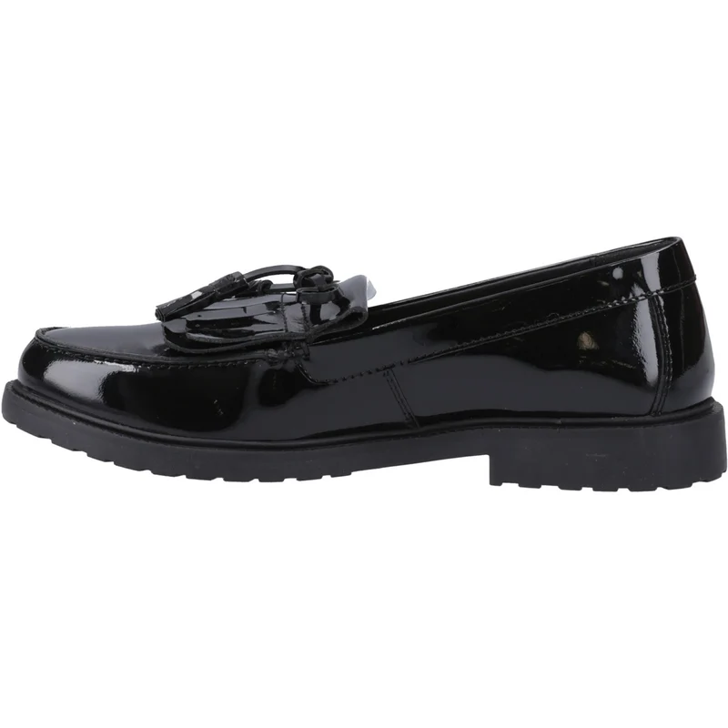 Hush Puppies Verity Kiltie Damen-Slipper | Schwarz